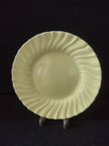 Close-up of Franciscan Ware backstamp on base - Made in California USA with chip on foot ring