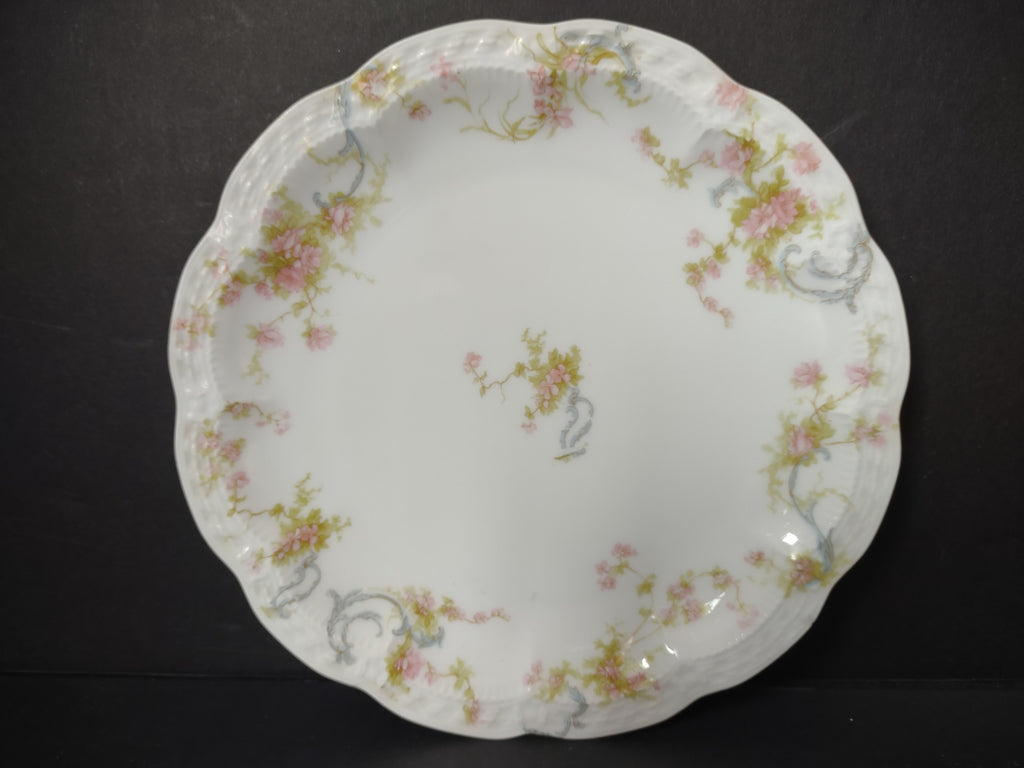 Vintage Haviland & Co Limoges The Princess Pink Floral Plate [825]
