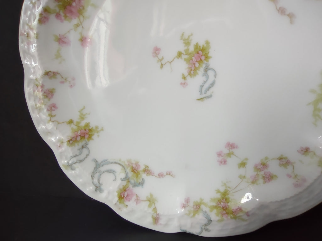 Vintage Haviland & Co Limoges The Princess Pink Floral Plate [825]