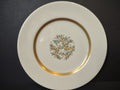 Vintage Franciscan China Fremont Teal Floral Gold 6-1/2" Plate [6968]