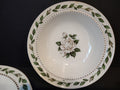 Superior Hall Cameo Rose soup bowl - full top view showing complete pattern