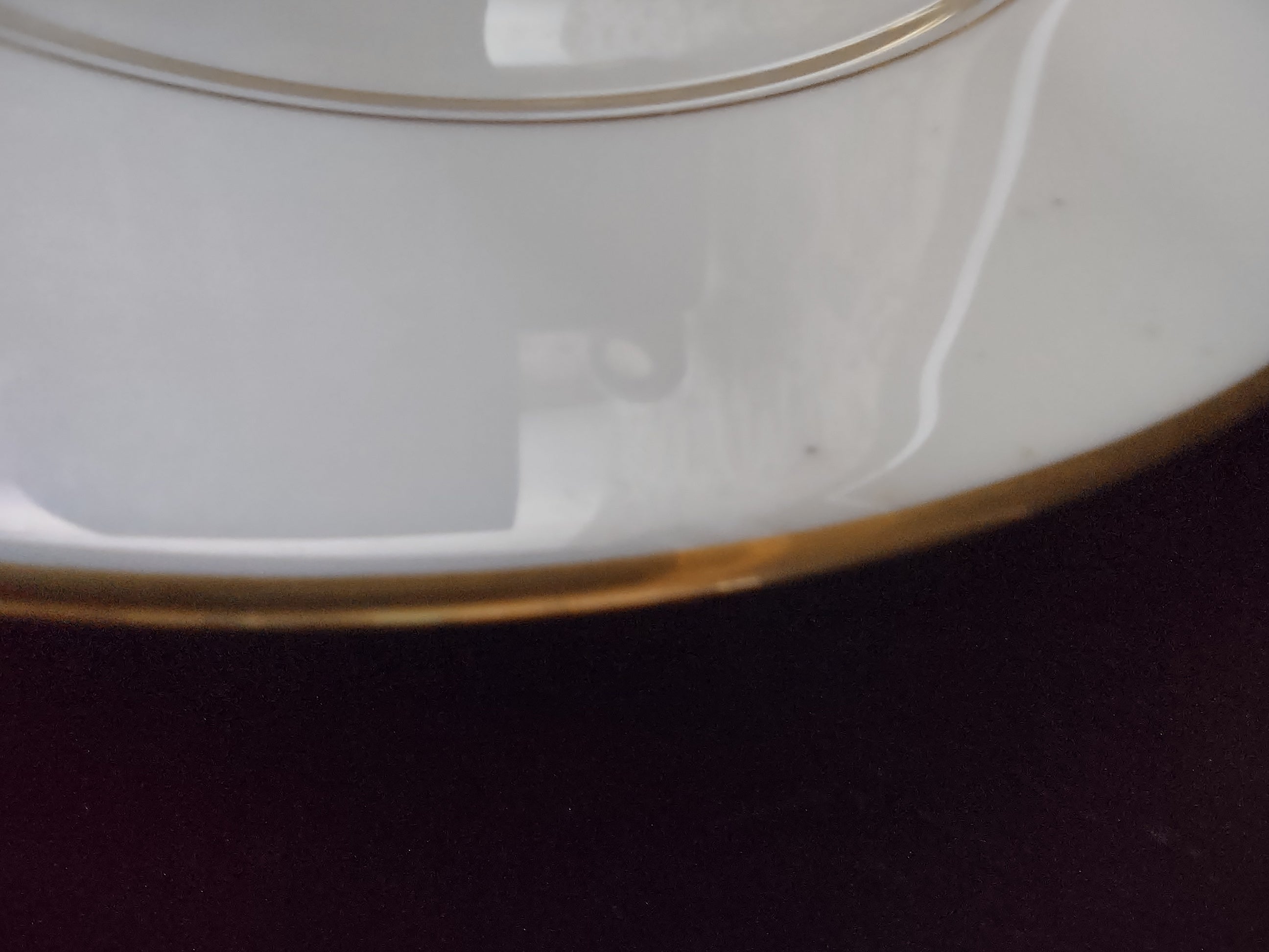 Oxford Andover saucer - size measurement approximately 6 inches diameter