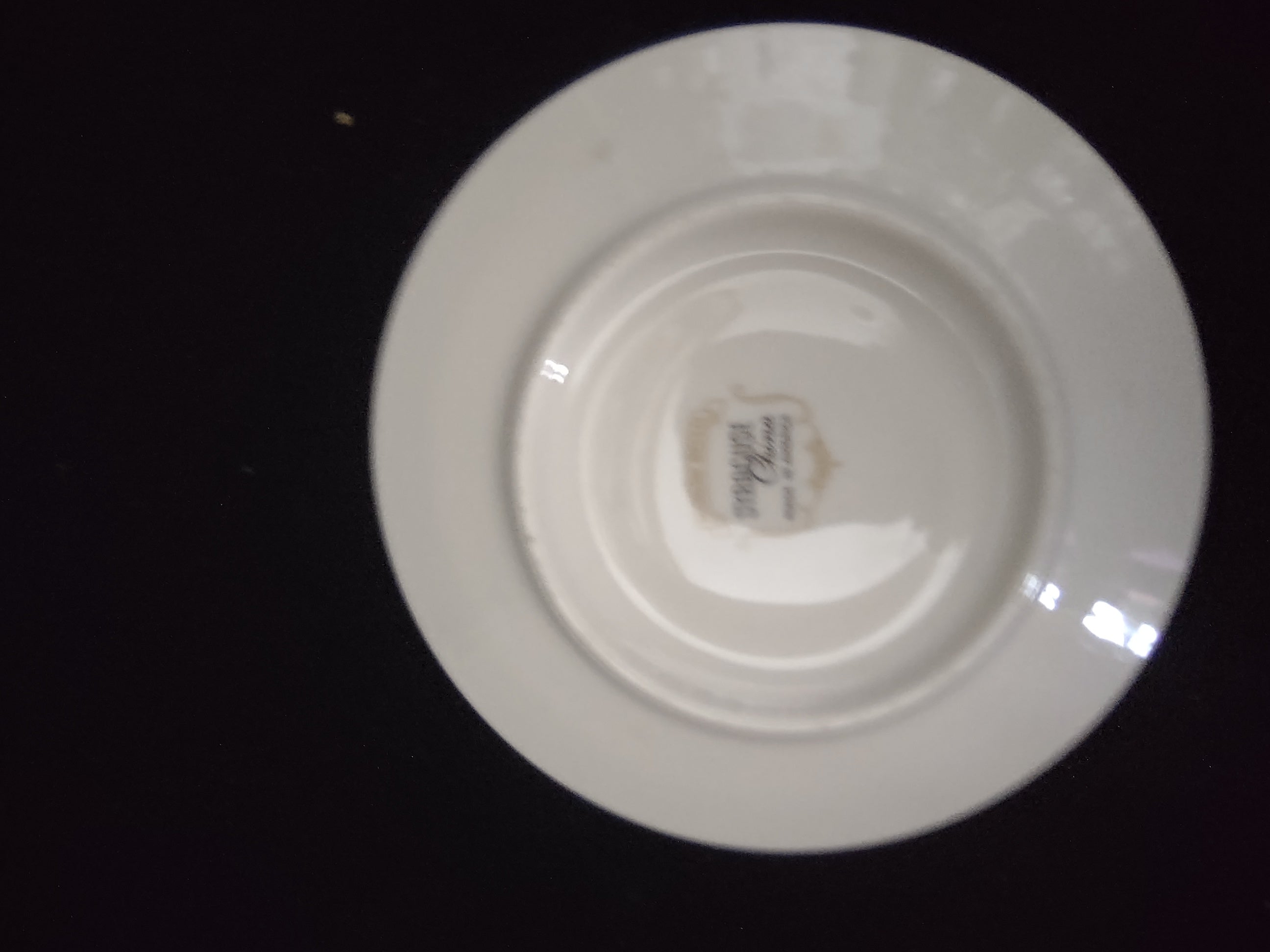 Close-up of Syracuse China Meadow Breeze backstamp