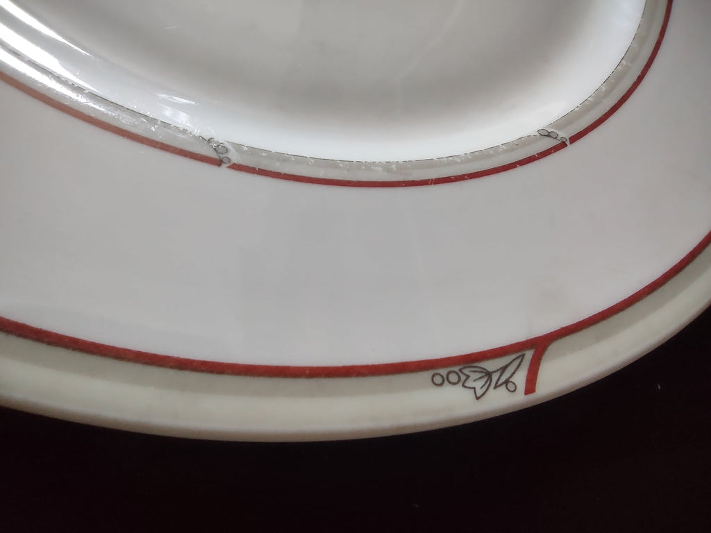 Back of Theodore Haviland New York plate showing clean reverse with backstamp