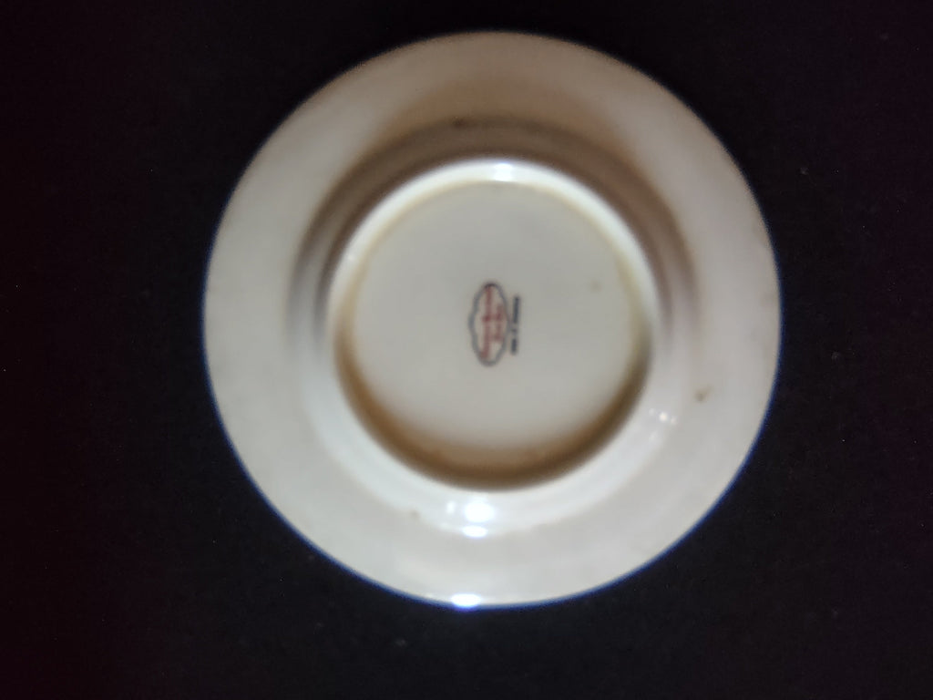 Close-up of Theodore Haviland New York Made in America backstamp in cloud cartouche