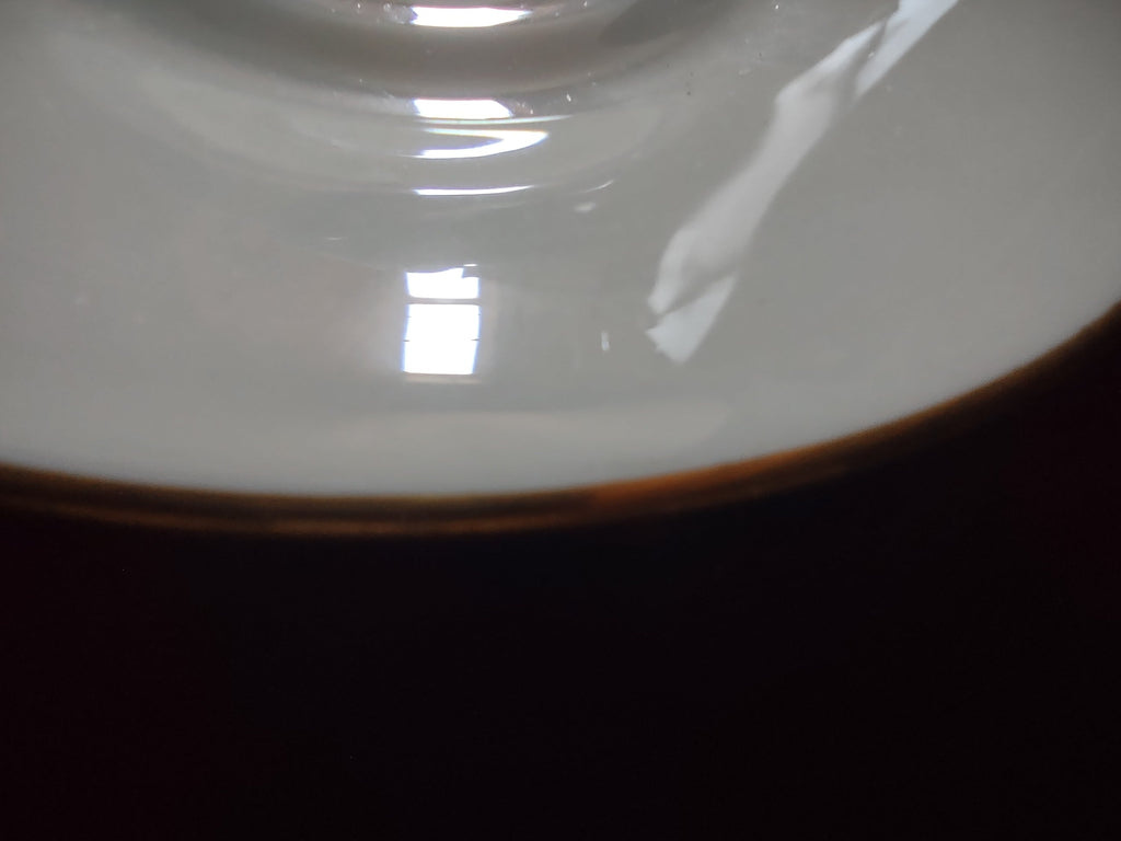 Oxford Bone China Special saucer - backstamp showing Oxford Bone China Special Made in USA