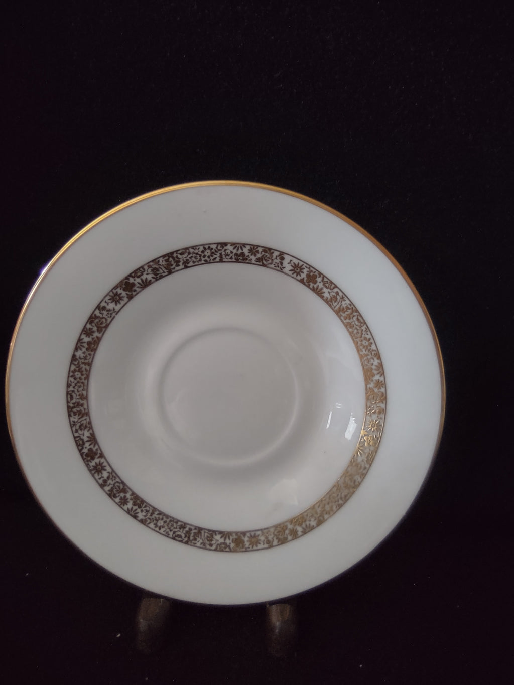 Vintage Oxford Bone China Golden Glen Saucer [6998]