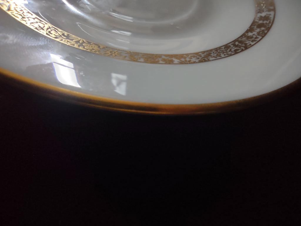 Vintage Oxford Bone China Golden Glen Saucer [6998]
