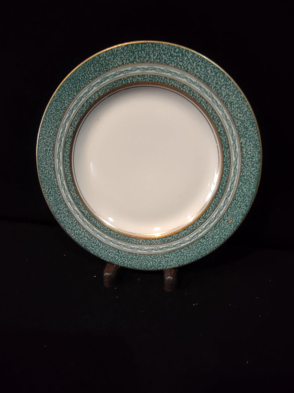 Canonsburg Fine China Mosaic plate - backstamp showing Canonsburg Fine China Mosaic Made in America