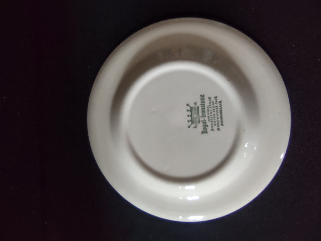 Vintage Royal China Royal-Ironstone backstamp Made in USA
