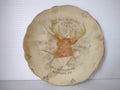 Vintage American China Co BPOE Elks Allegheny PA Souvenir Plate 1890s IMPERFECT [7035]