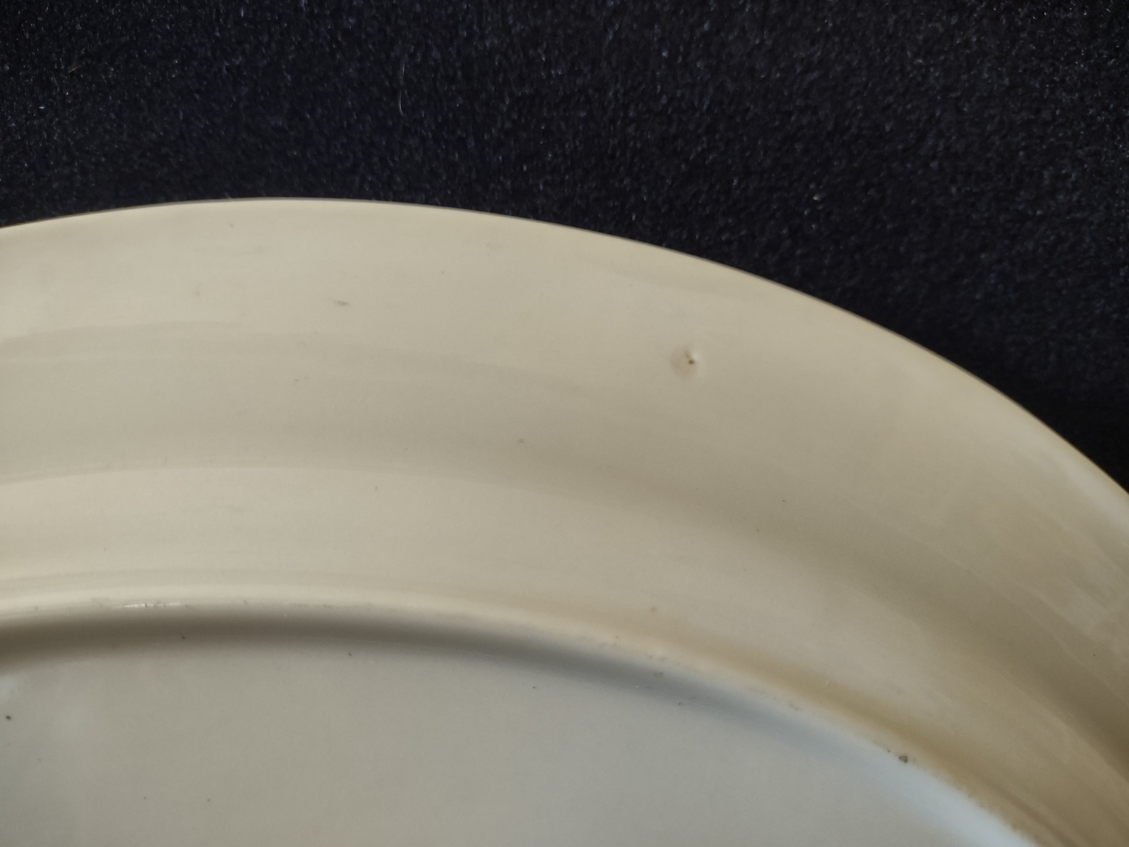 Vintage Syracuse China Floral Oval Handled Serving Platter [7043]