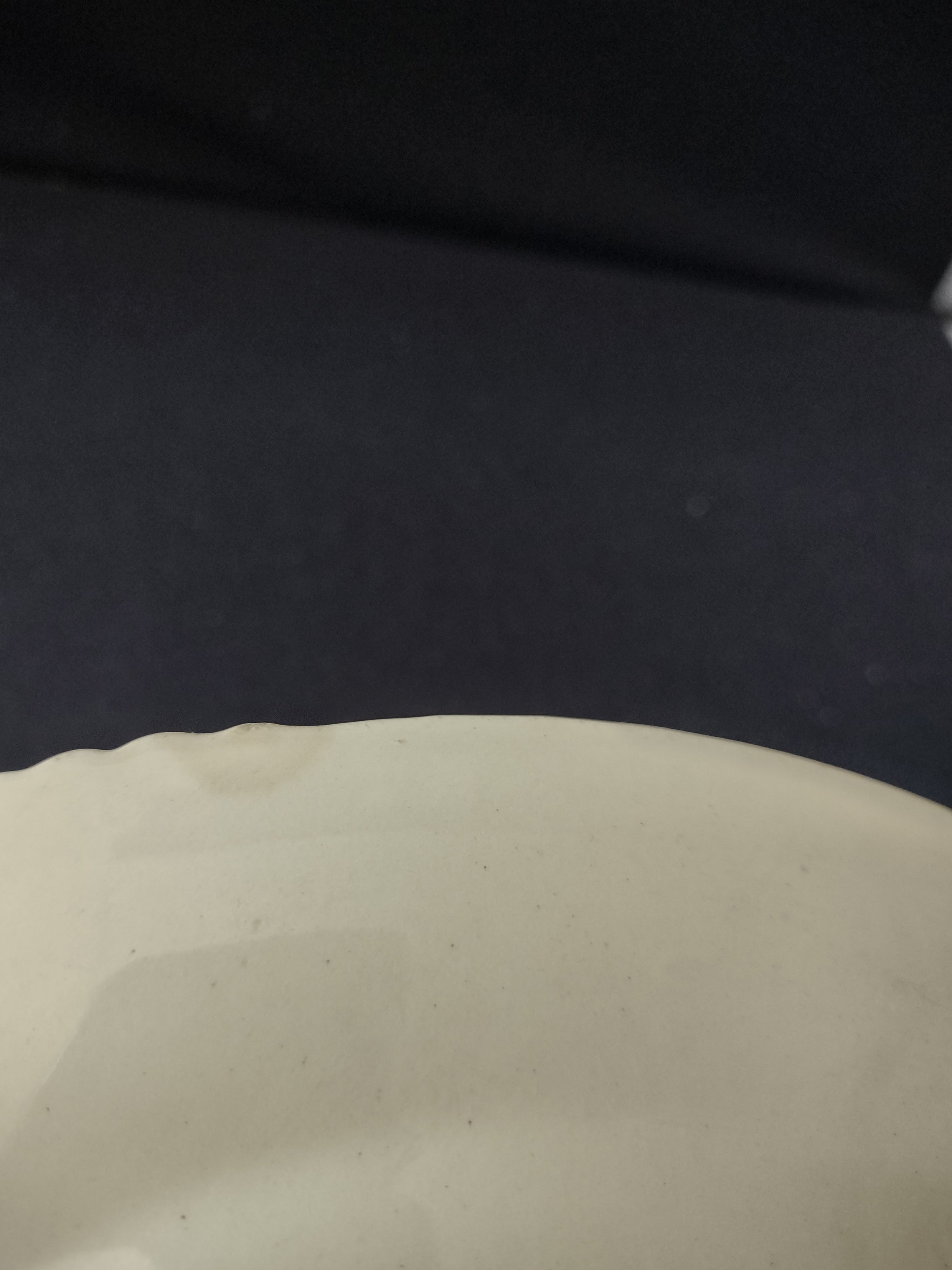 Vintage Homer Laughlin Eggshell Nautilus Cream & Gold Serving Platter IMPERFECT [7045]