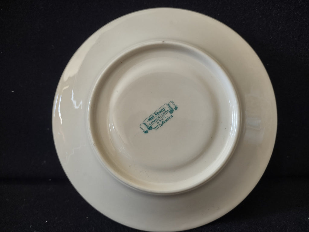 Backstamp: Old Ivory, Syracuse China, Made in America