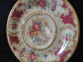 Vintage Syracuse China Rococo Floral Crimson Saucer [7053]