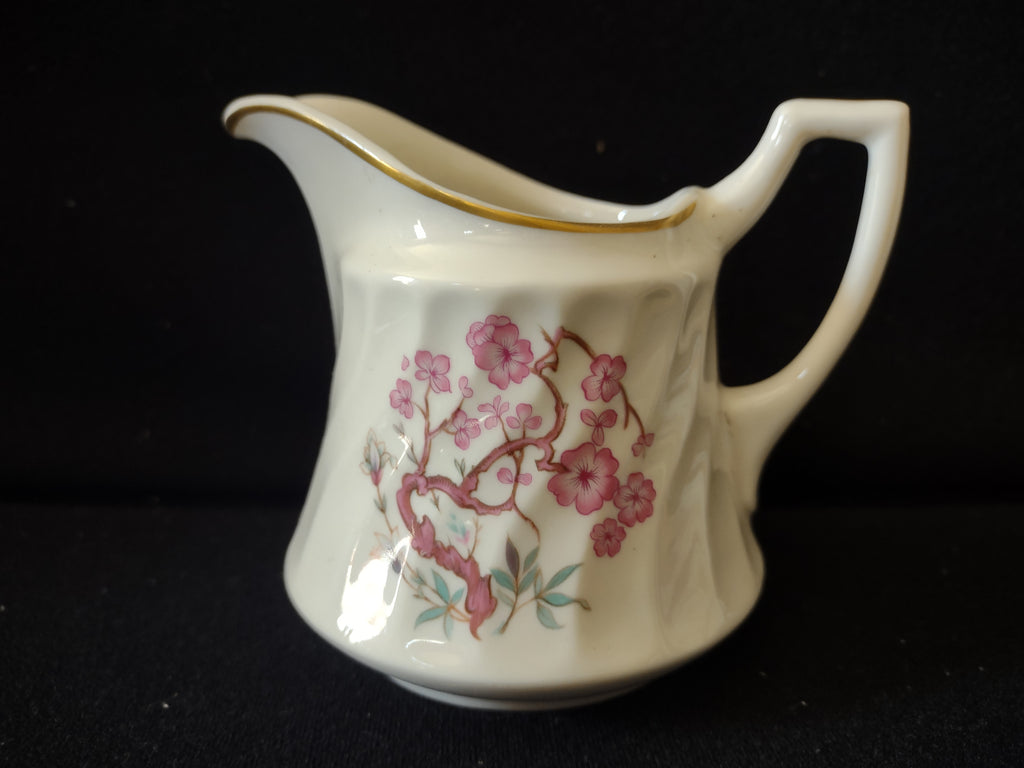 Vintage Syracuse China Spring Pattern Creamer Pink Cherry Blossom [7056]