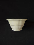 Vintage Theodore Haviland Leeds cream soup bowl exterior base with gold trim