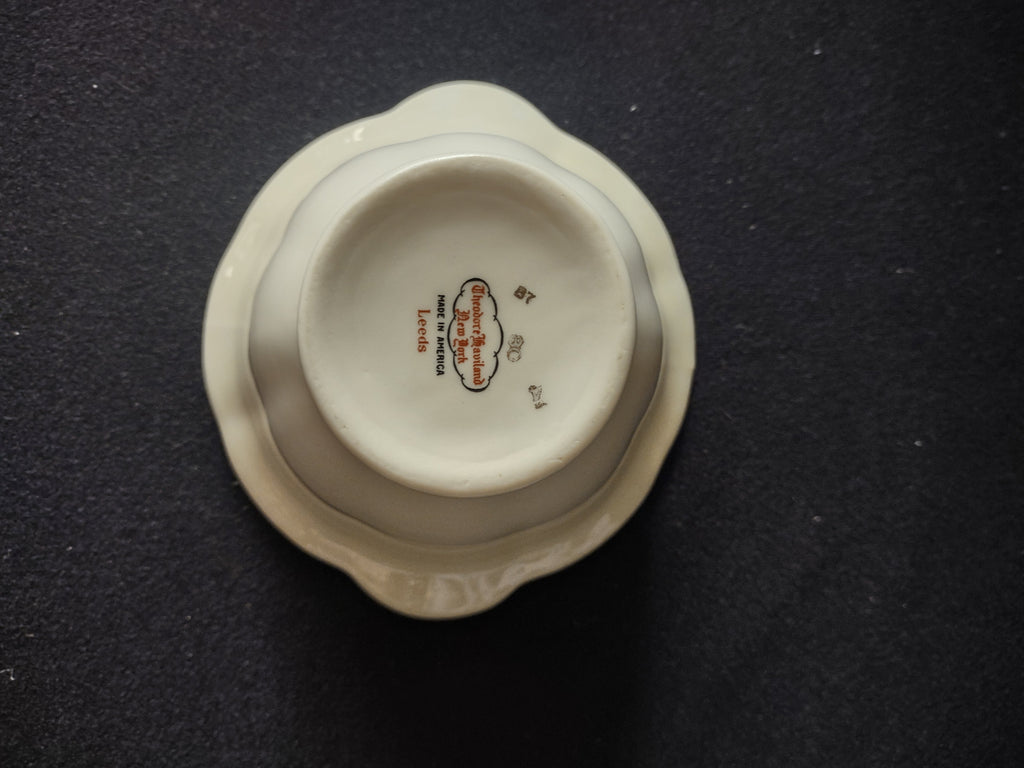 Vintage Theodore Haviland New York Leeds Made in America backstamp