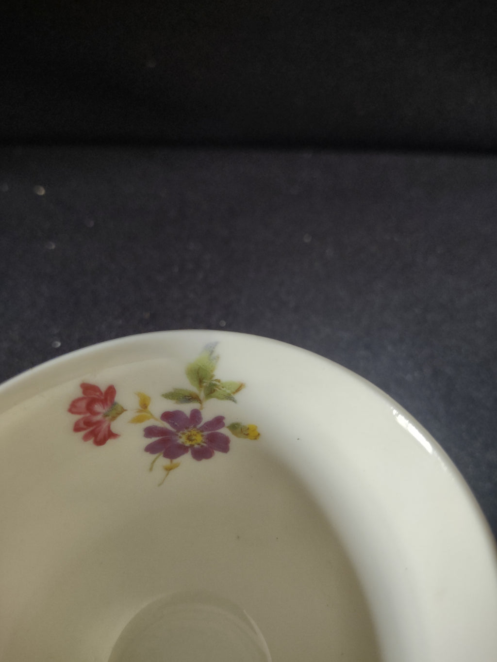 Vintage Theodore Haviland NY Pasadena Mixed Floral Demitasse Cup [7089]