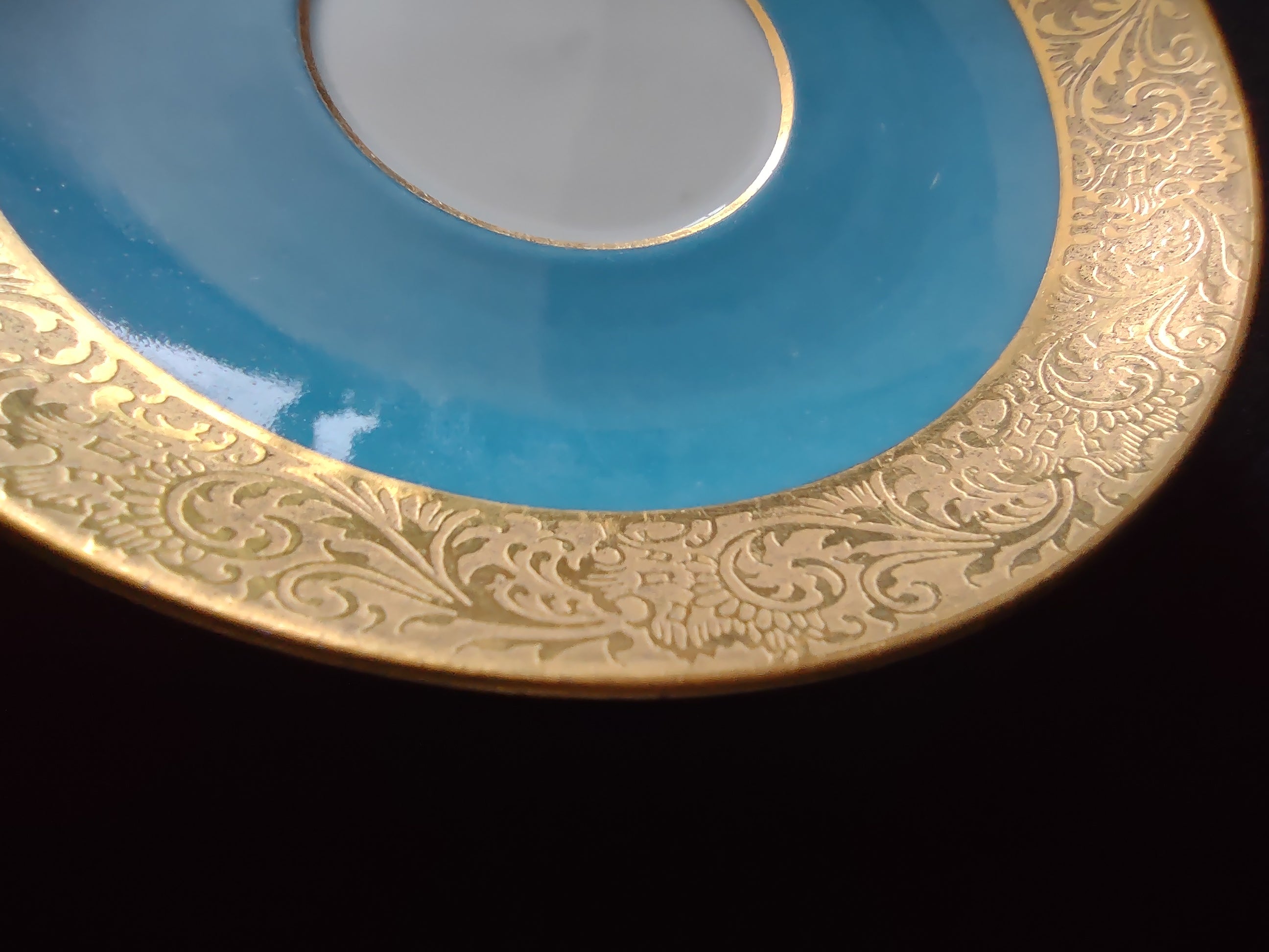Saucer size measurement approximately 5 inches
