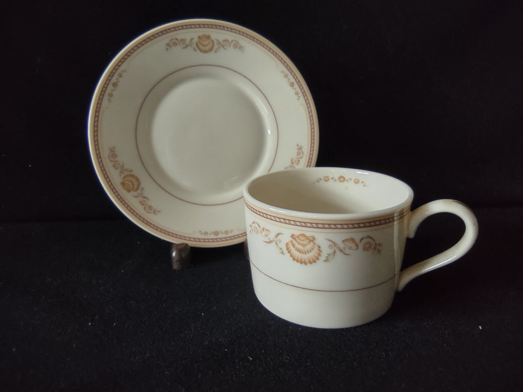 Gorham Newport cup and saucer set - full view