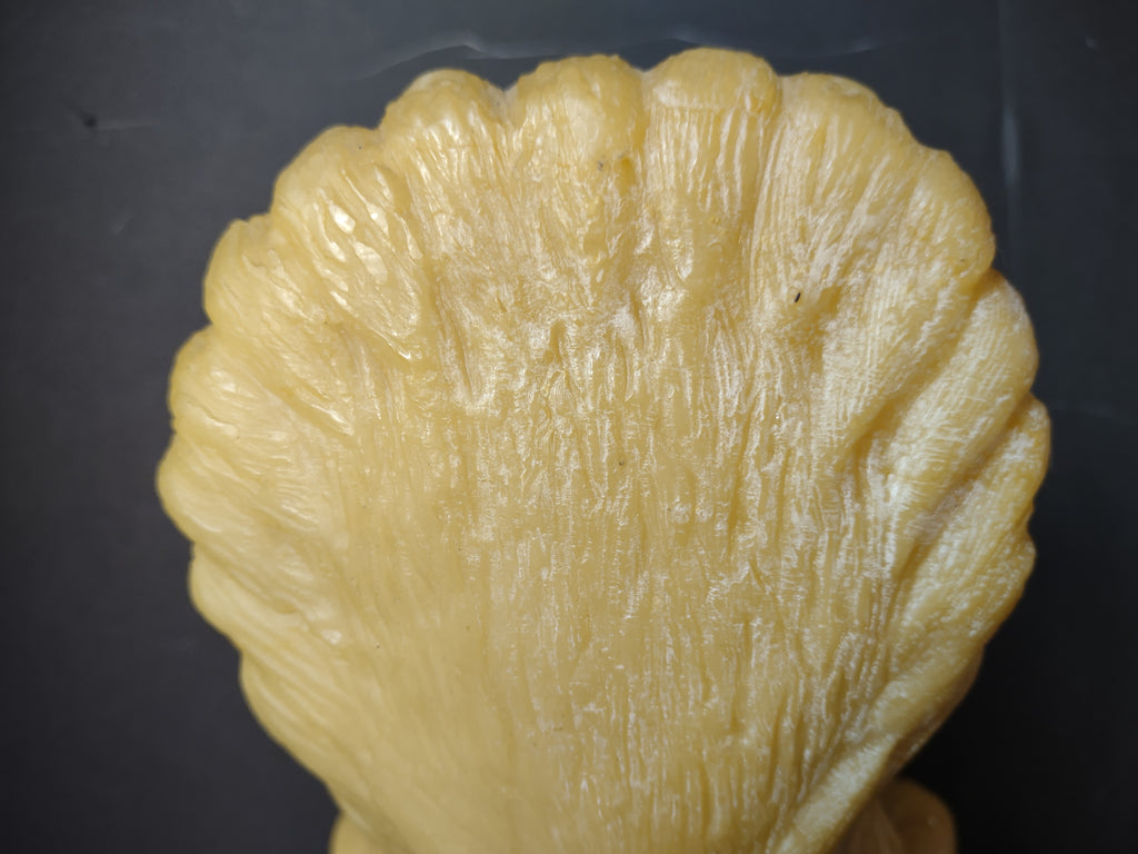Vintage Beeswax Native American Chief Seated Figure Candle [7112]