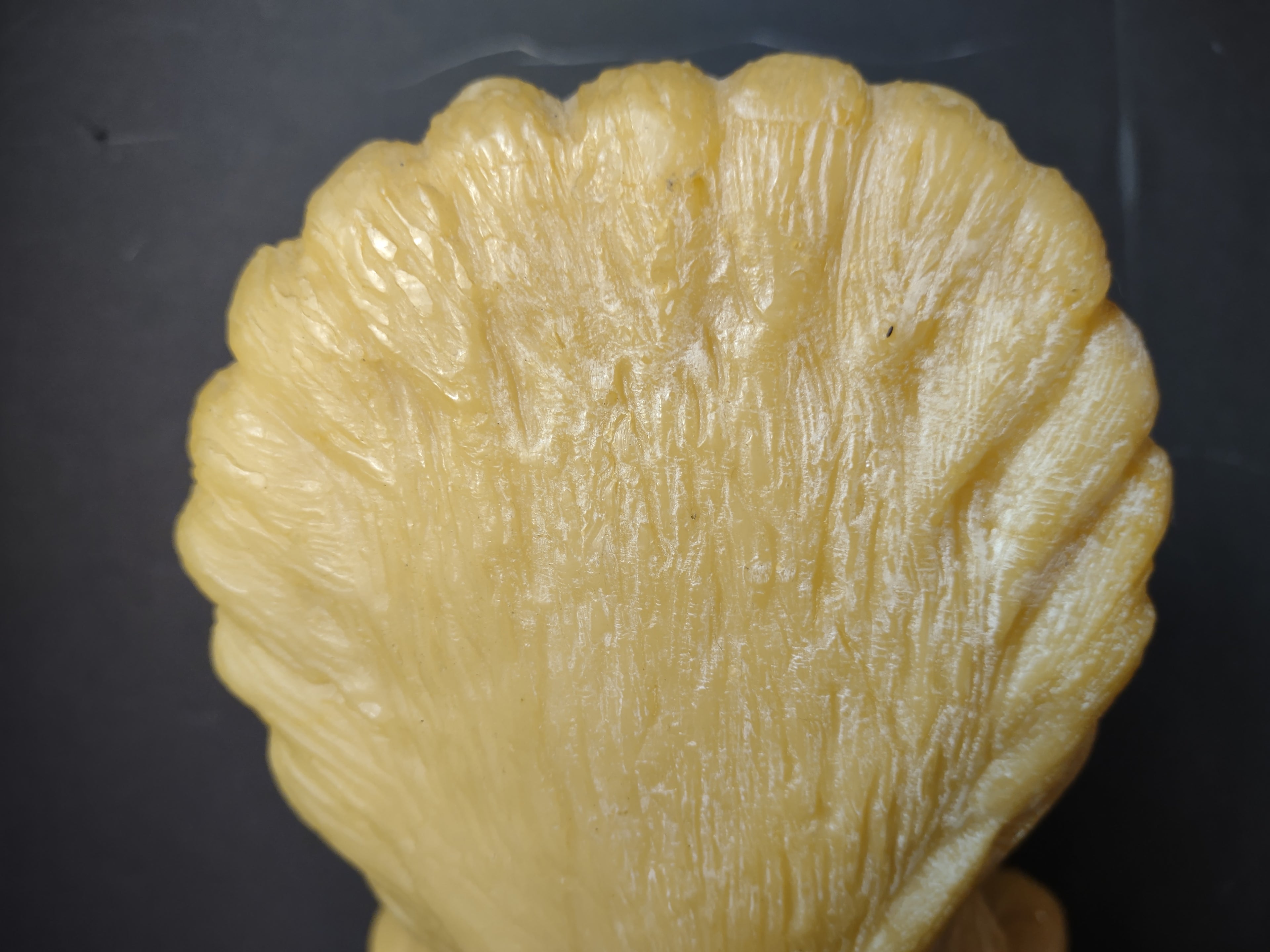 Vintage Beeswax Native American Chief Seated Figure Candle [7112]