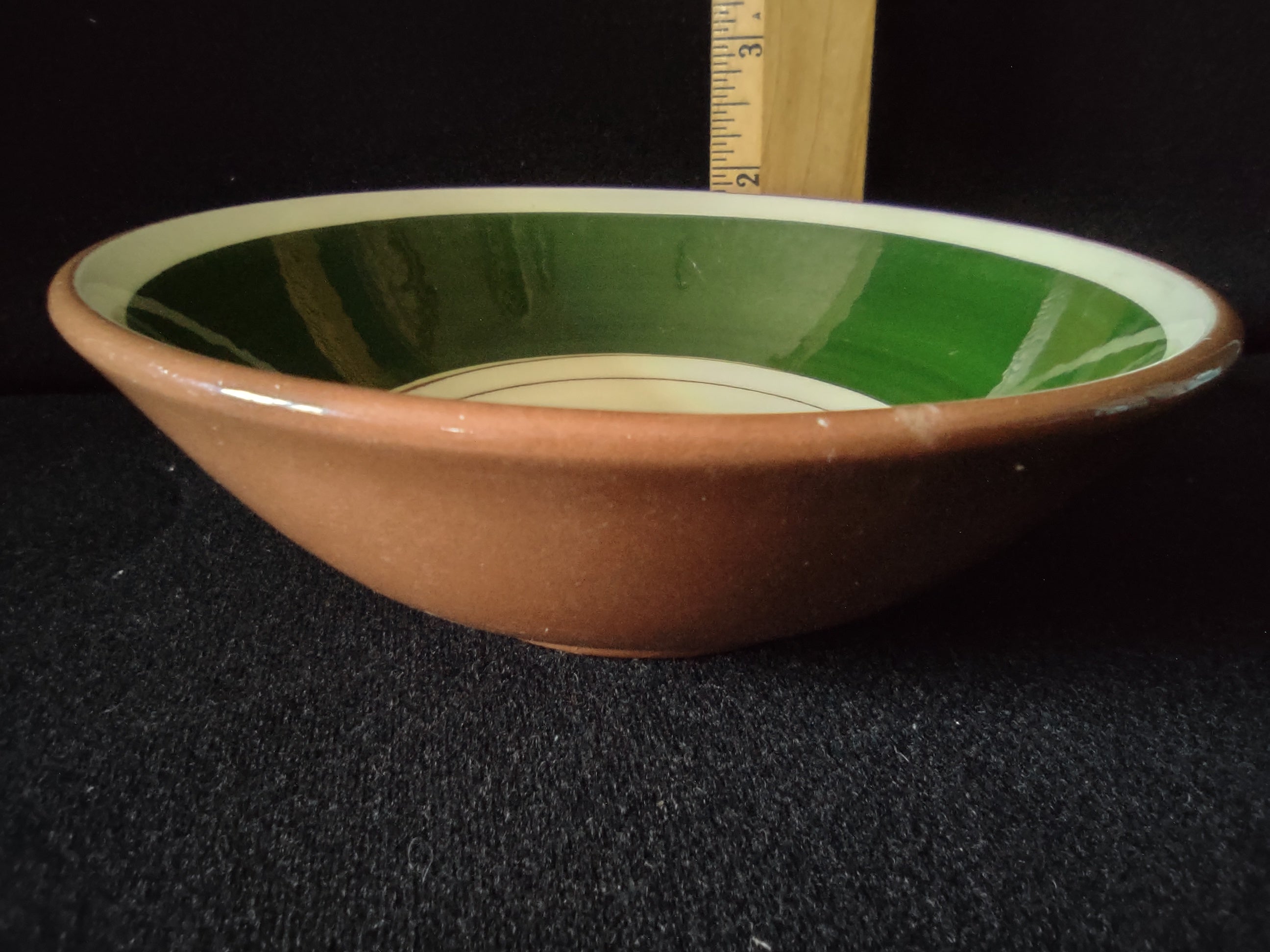 Stangl Pottery Thistle fruit bowl additional view