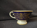 Alvin USA cobalt blue cup foot base detail