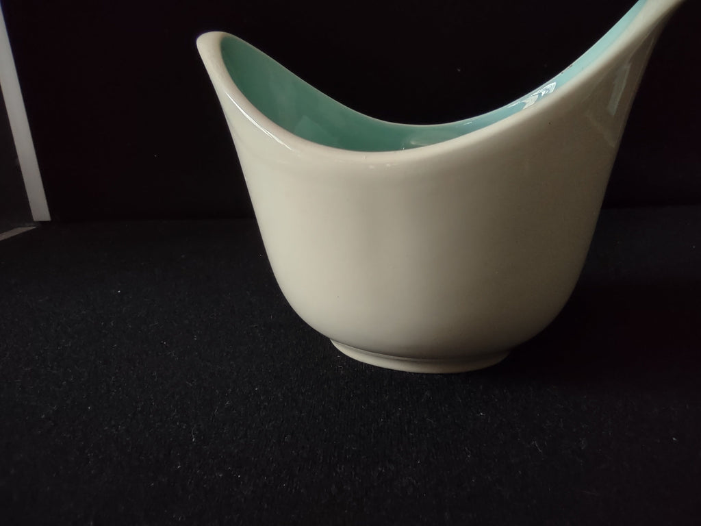 Vintage TST Boutonniere gravy boat plain side view