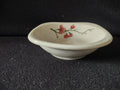 Vintage Syracuse China Trend Pink Floral Blossom Square Plate Imperfect [7122]
