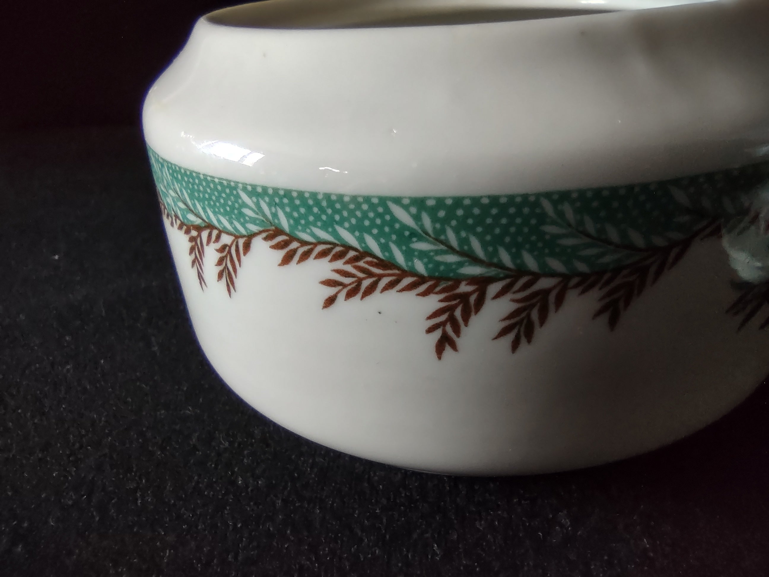 Shenango China USA sugar bowl backstamp