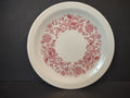 Vintage Wellsville China Lenore Pink Rose Transferware Plate [7146]