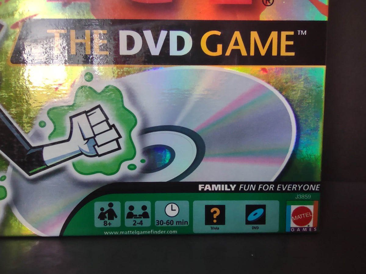 Nickelodeon Scene It DVD Game box detail - The DVD Game label