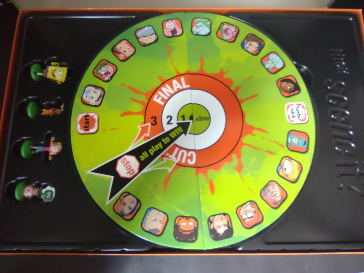 Nickelodeon Scene It box back with game description