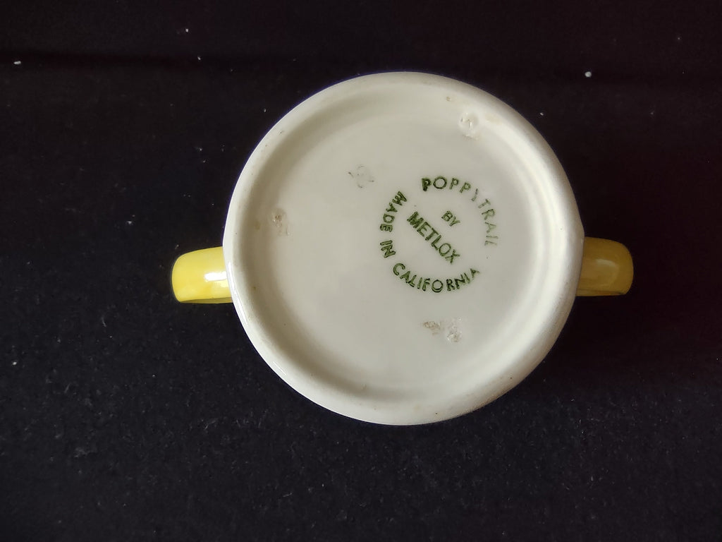 Metlox Poppytrail sugar bowl - additional view 4