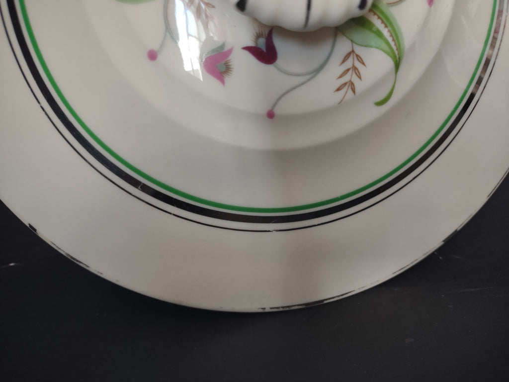 Vintage Syracuse China Coralbel Tureen Lid 10" [7156]