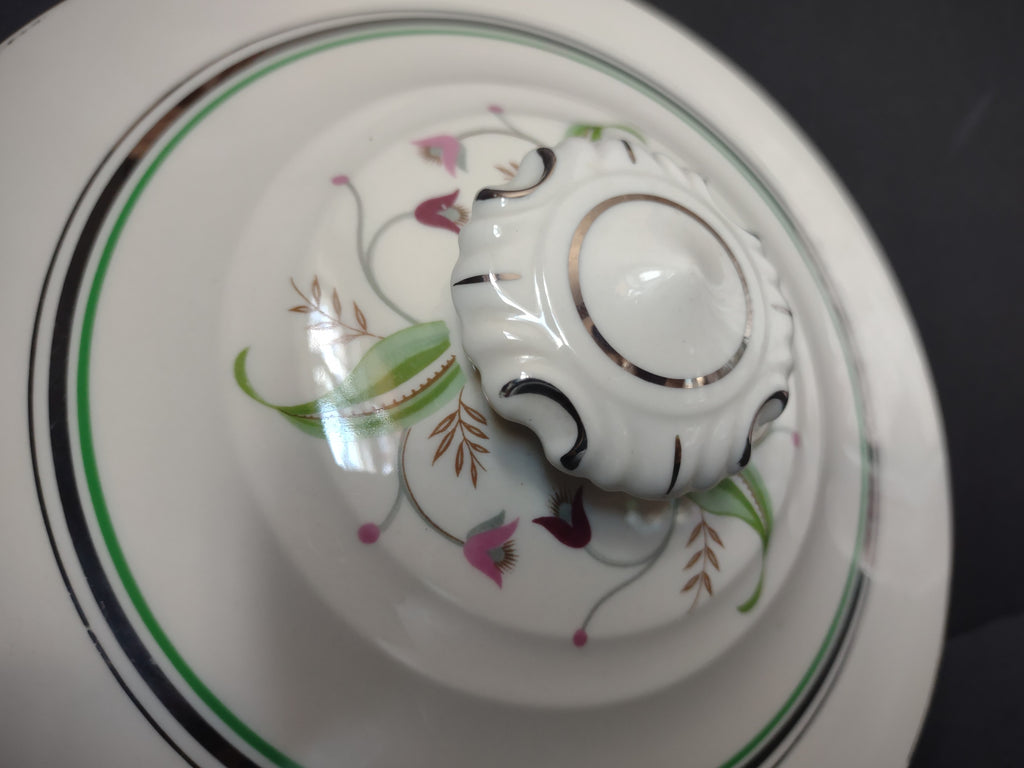 Vintage Syracuse China Coralbel Tureen Lid 10" [7156]