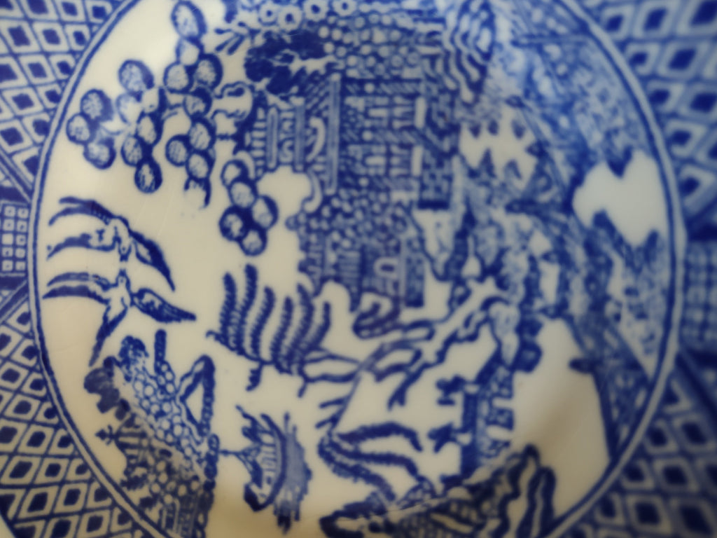 Royal China Willow Ware backstamp - Underglaze 52B