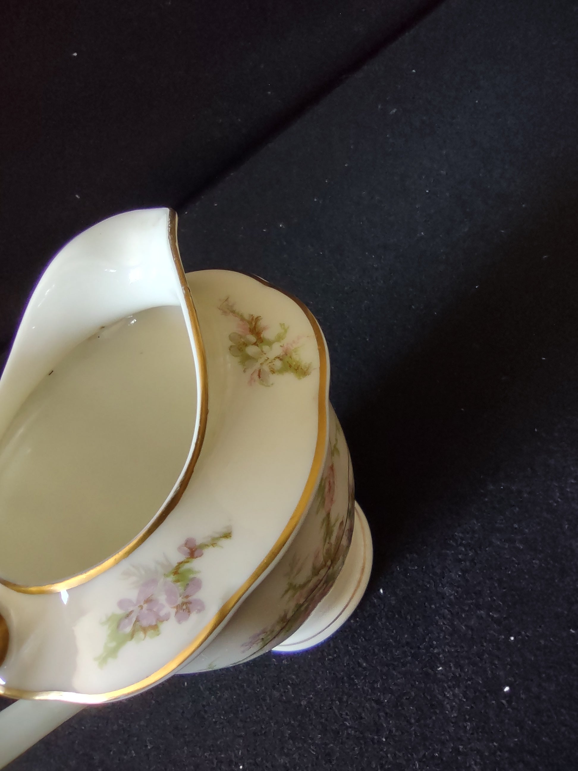 Theodore Haviland Rosalinde creamer additional exterior view