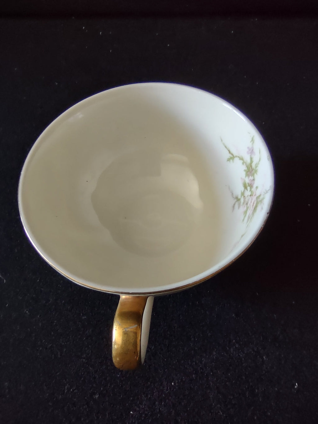 Theodore Haviland Rosalinde cup and saucer set detail