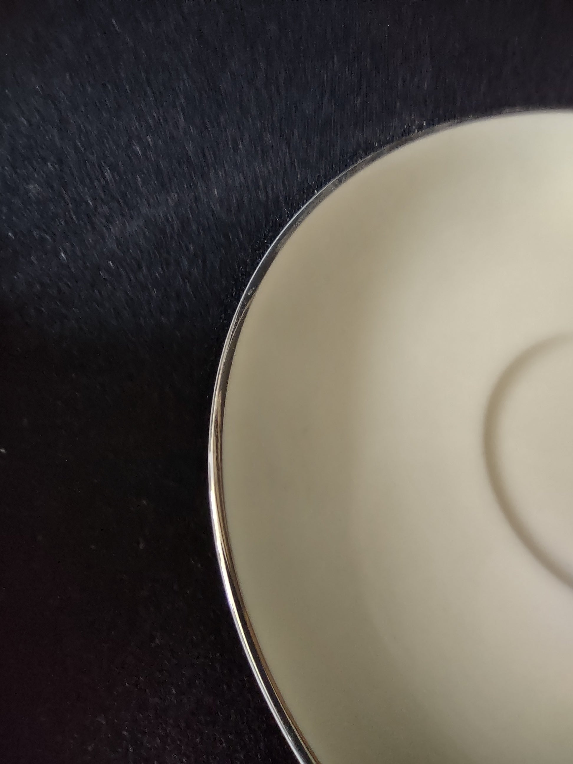 Flintridge China saucer back view
