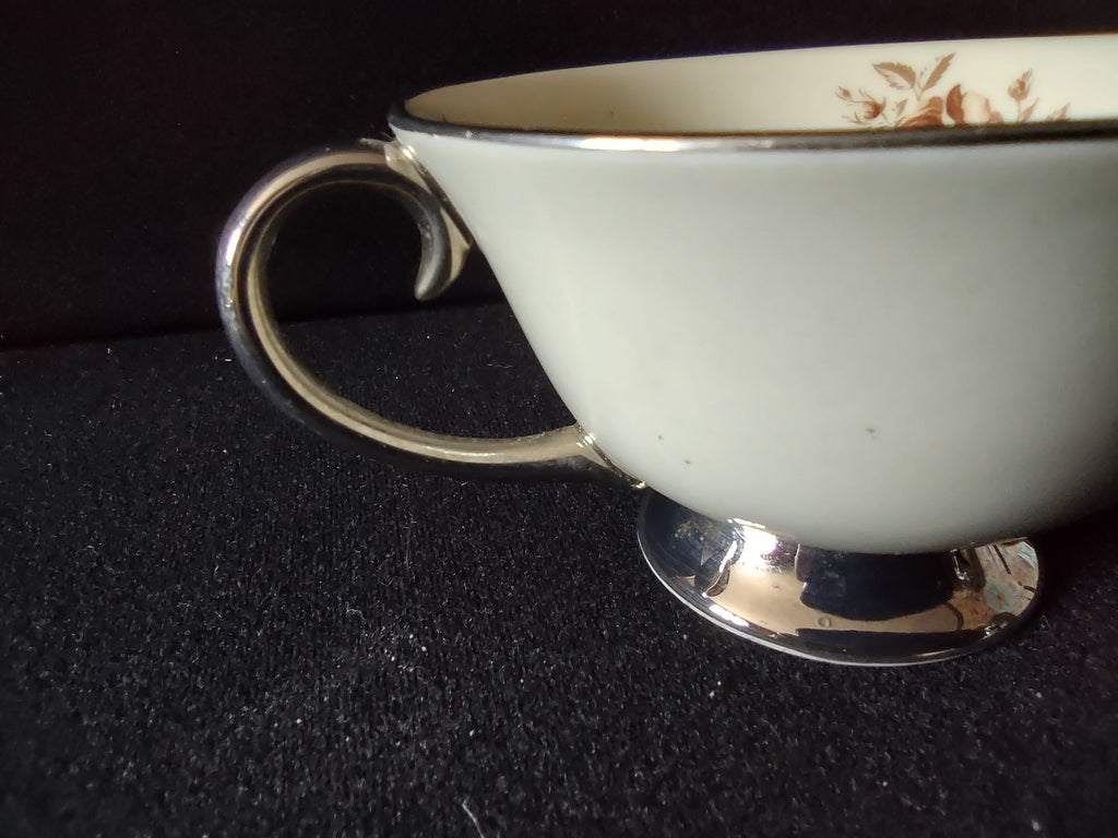 Flintridge China cup and saucer set full view