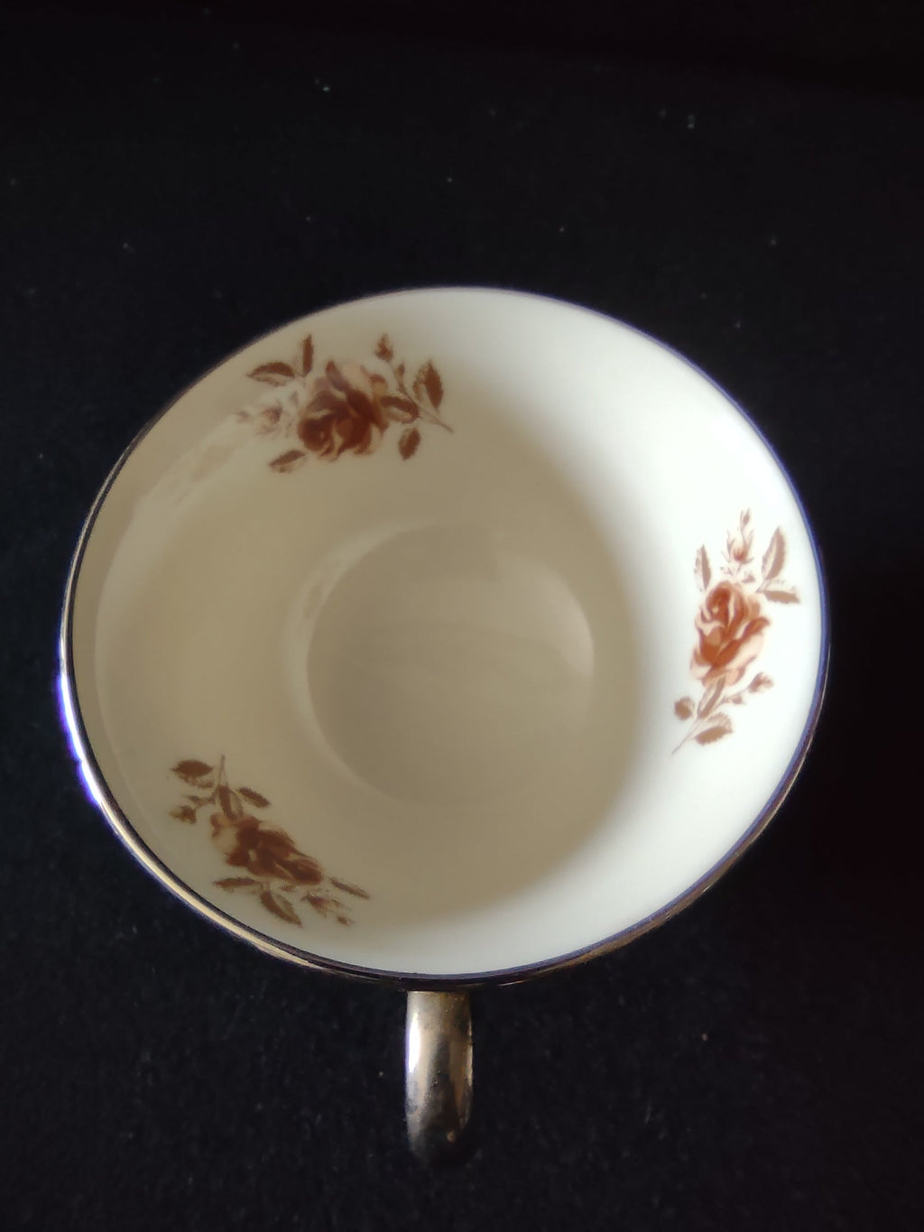 Flintridge China backstamp on cup base - Made in California USA