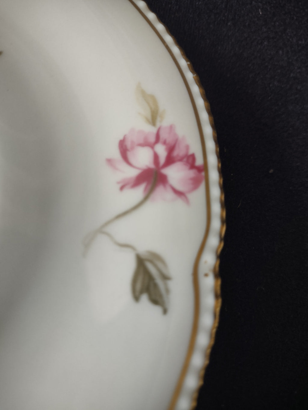 Castleton China Peony backstamp - Made in USA