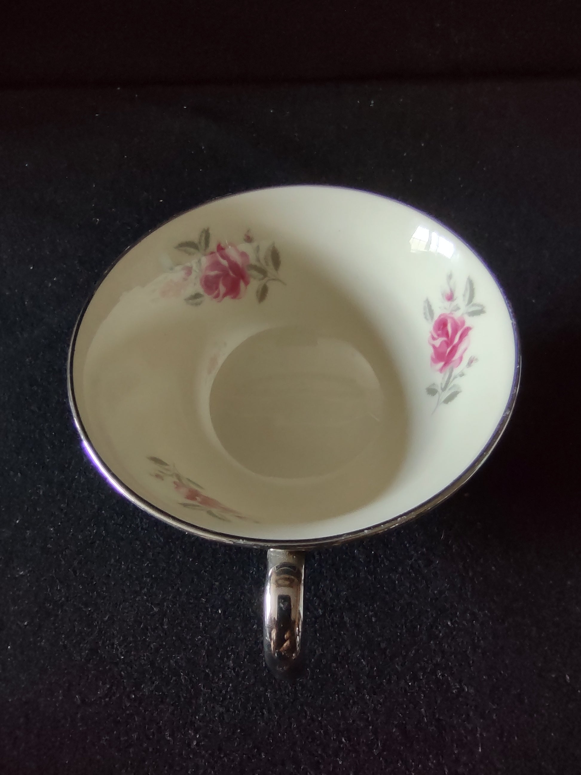 Flintridge China saucer back view