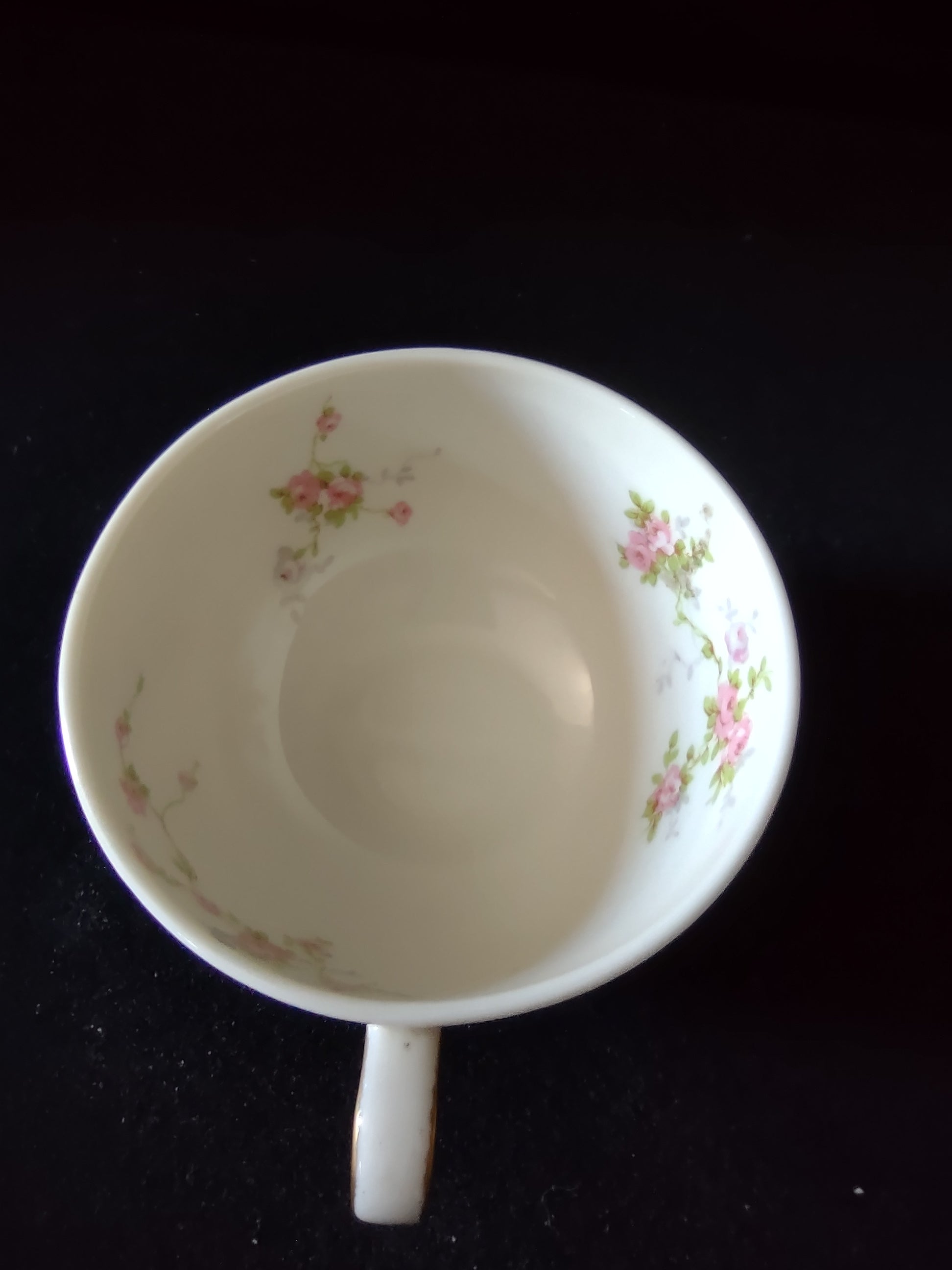 Theodore Haviland New York Made in America Pink Spray backstamp