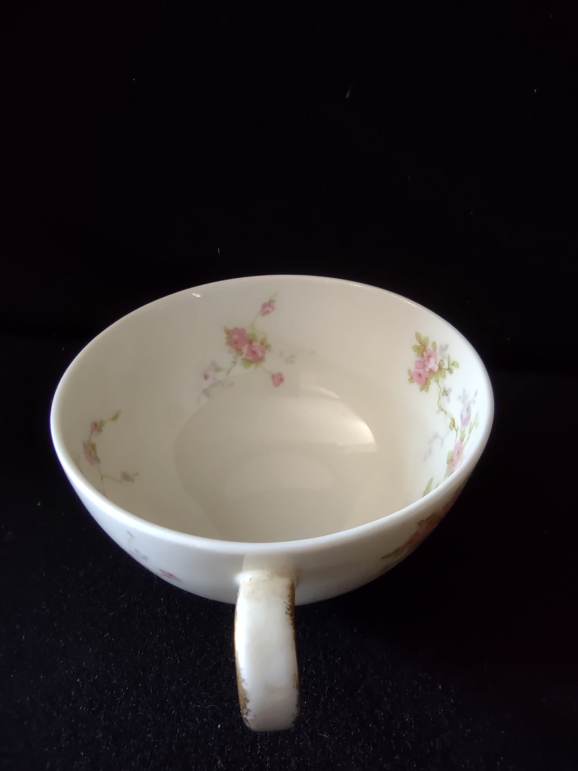 Theodore Haviland New York Made in America Pink Spray backstamp