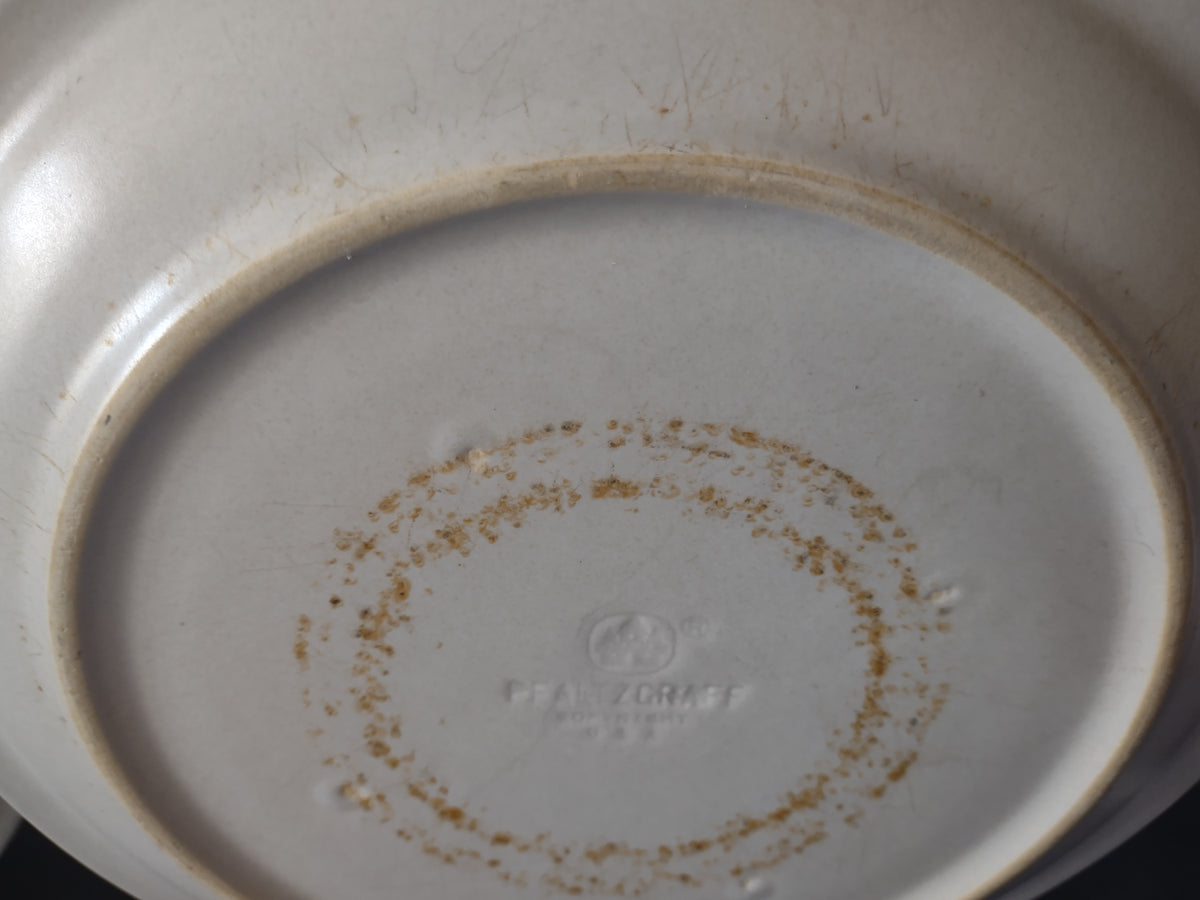 Vintage Pfaltzgraff Yorktowne Blue Floral Plate Set of 2 IMPERFECT [6410]
