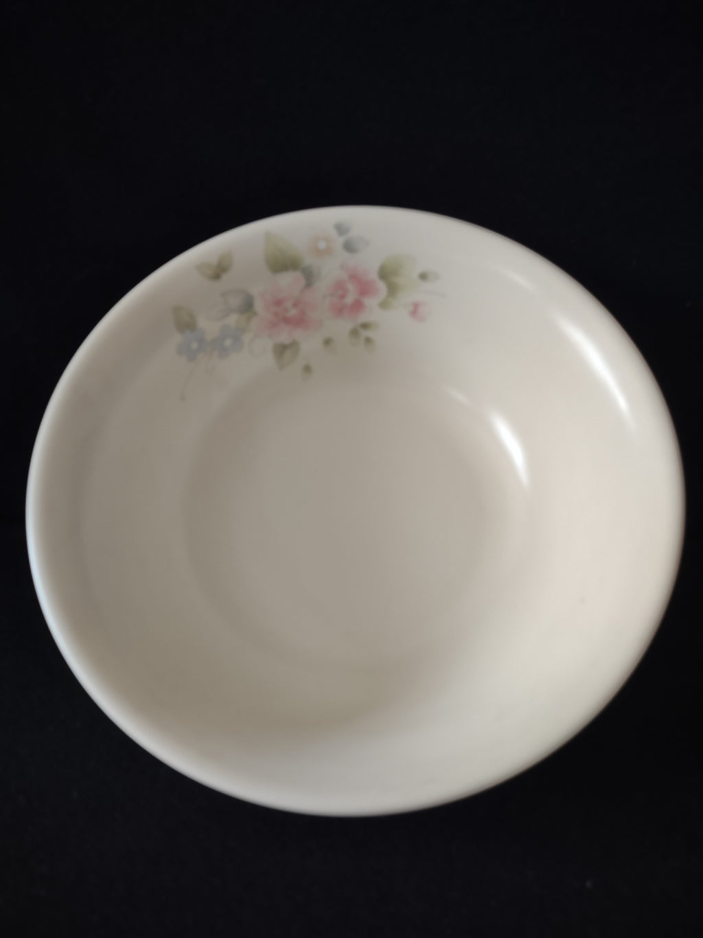 Vintage Pfaltzgraff Pink Floral Soup Cereal Bowl 9.5" [6393]